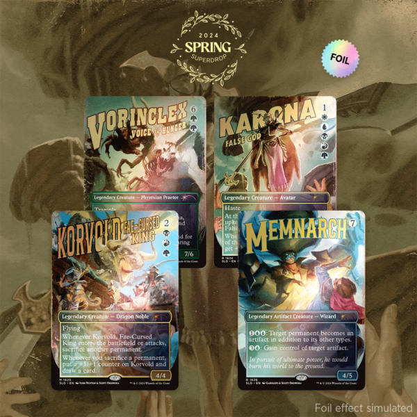 Secret Lair Drop - Outlaw Anthology Vol. 2: Sinister Scoundrels [Rainbow Foil Edition] - Collect Roll