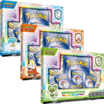 Paldea Pin Collection - Sprigatito, Fuecoco, Quaxly (Set of 3) - Collect Roll