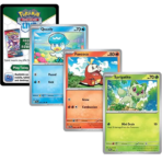 Paldea Pin Collection - Sprigatito, Fuecoco, Quaxly (Set of 3) - Collect Roll