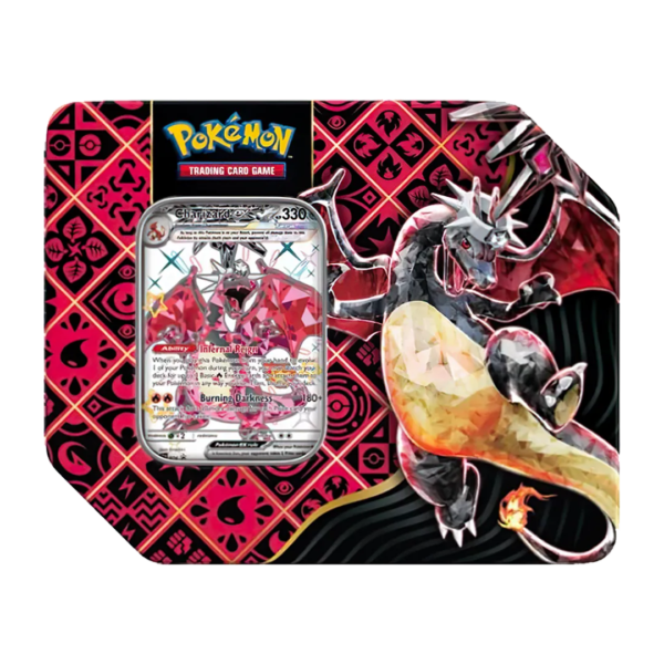 Scarlet & Violet: Paldean Fates - Tin [Set of 3] - Collect Roll