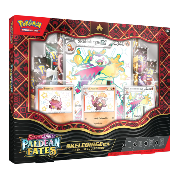 Scarlet & Violet: Paldean Fates - Premium Collection [Set of 3] - Collect Roll