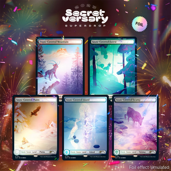 Secret Lair Drop - Paradise Frost [Rainbow Foil Edition] - Collect Roll