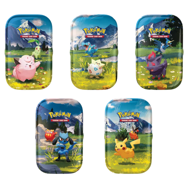 Pokemon - Mega Evolution: Ascended Heroes - Mini Tins [Set of 5] - Collect Roll
