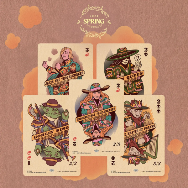 Secret Lair Drop - Poker Faces - Collect Roll
