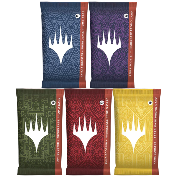 Magic: The Gathering - Universes Beyond - Avatar: The Last Airbender Prerelease Pack [Set of 5] - Collect Roll