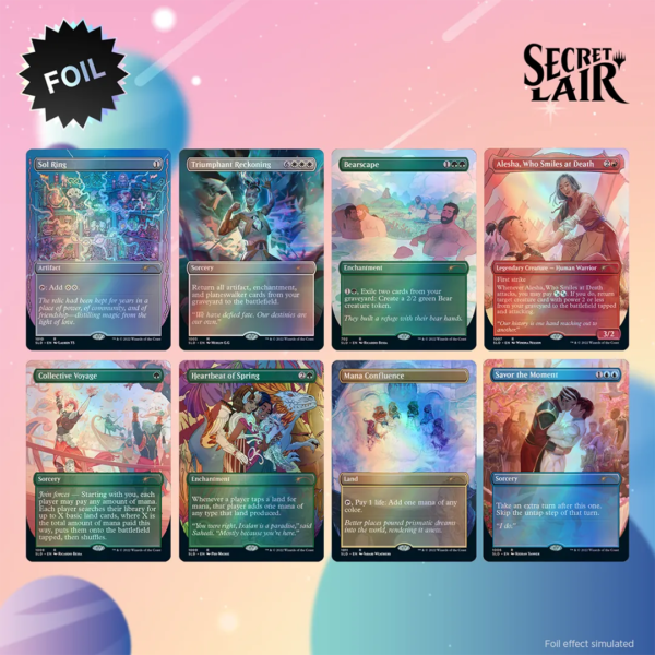 Secret Lair Drop - Pride Across the Multiverse [Traditional Foil Edition] - Collect Roll