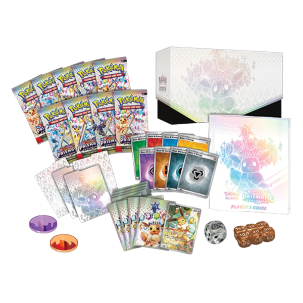 Scarlet & Violet: Prismatic Evolutions - Elite Trainer Box - Collect Roll