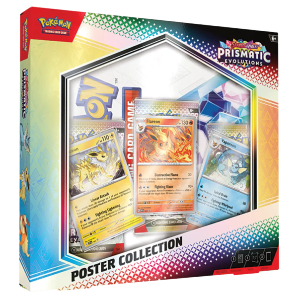 Scarlet & Violet: Prismatic Evolutions - Poster Collection - Collect Roll