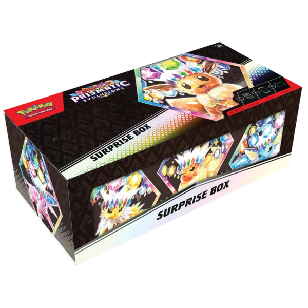 Scarlet & Violet: Prismatic Evolutions - Surprise Box - Collect Roll