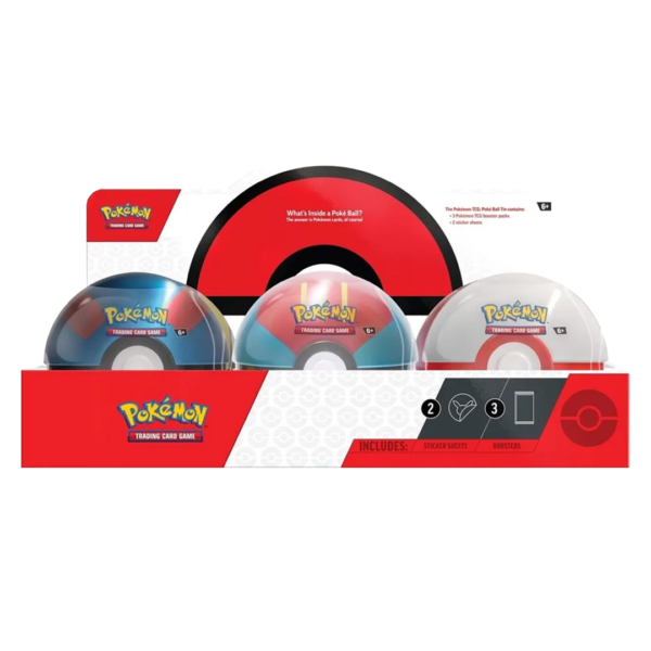 Pokeball Tin Display (Q3 2023) - Collect Roll