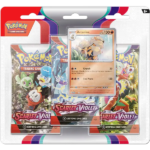 Pokemon: Scarlet & Violet - 3 Booster Pack Blister (Arcanine) - Collect Roll
