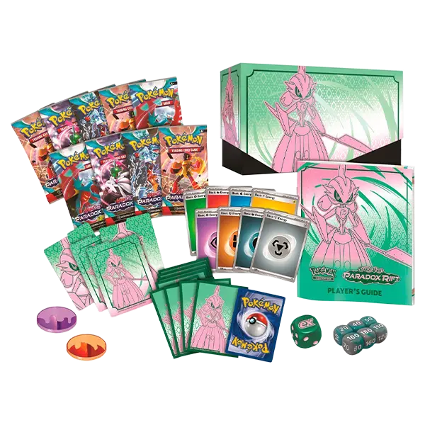 Scarlet & Violet: Paradox Rift - Elite Trainer Box [Iron Valiant] - Collect Roll