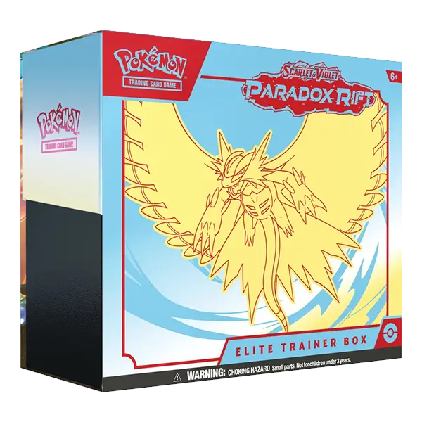 Scarlet & Violet: Paradox Rift - Elite Trainer Box [Roaring Moon] - Collect Roll
