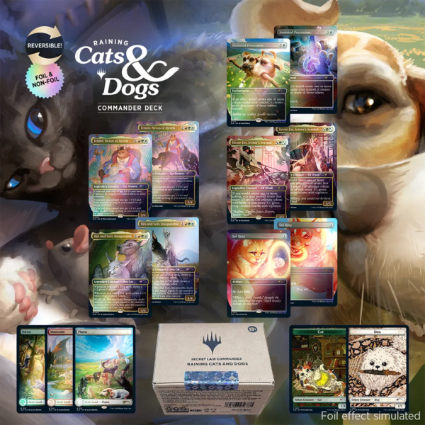 Secret Lair Commander: Raining Cats and Dogs - Collect Roll