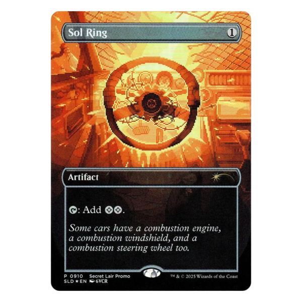 Secret Lair Drop - Sol Ring [Rainbow Foil Edition] - Collect Roll