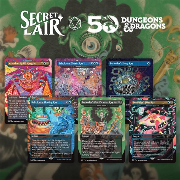 Secret Lair Drop: Dungeons & Dragons - Death Is In The Eyes Of The Beholder I - Collect Roll