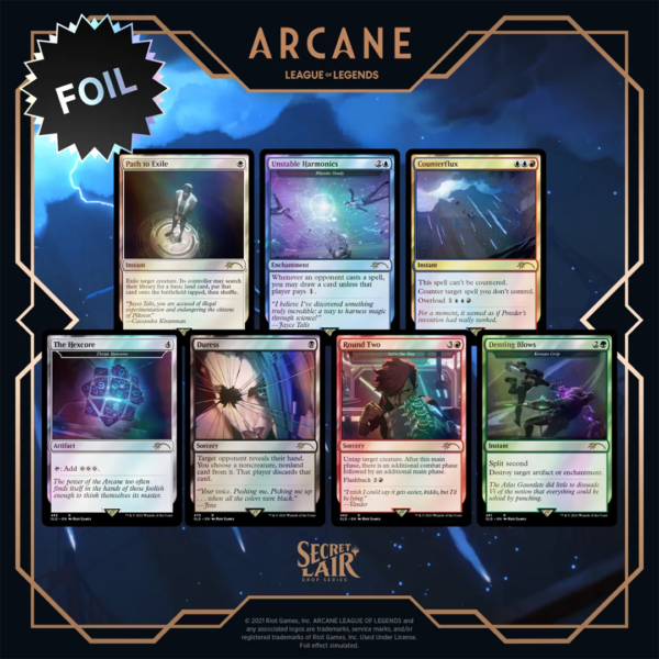 Secret Lair Drop - Arcane [Traditional Foil Edition] - Collect Roll