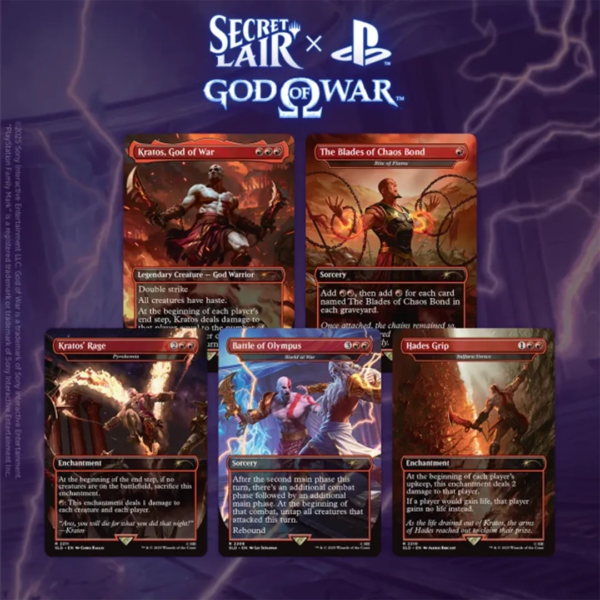 Secret Lair x God of War: Greek [Non-Foil Edition] - Collect Roll
