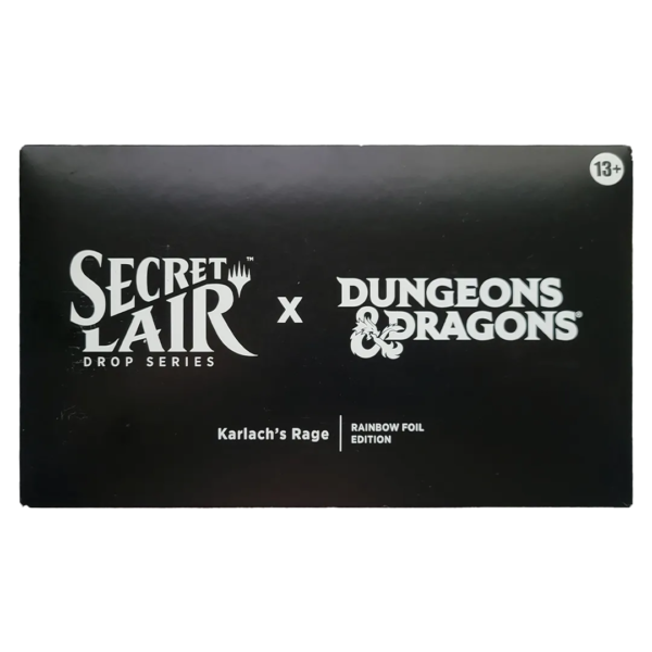Secret Lair Drop: Dungeons & Dragons - Karlach's Rage [Rainbow Foil Edition] - Collect Roll