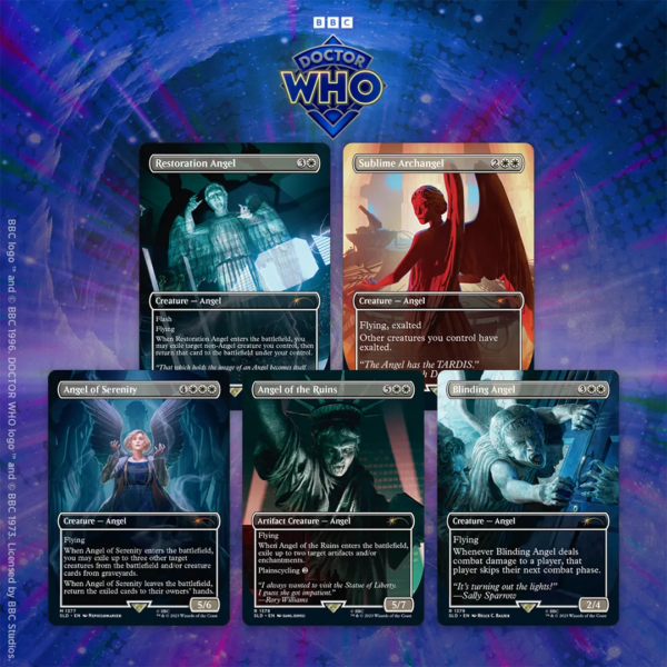 Secret Lair Drop - Secret Lair x Doctor Who: The Weeping Angels - Collect Roll