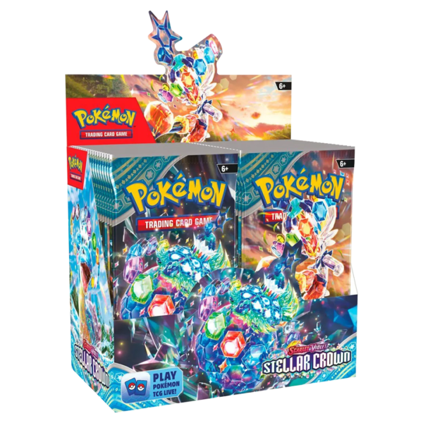 Scarlet & Violet: Stellar Crown - Booster Box Display - Collect Roll