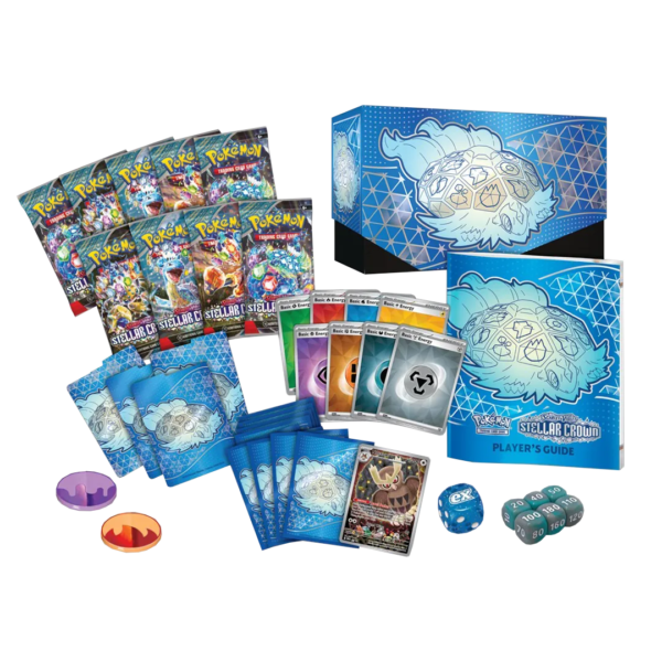 Scarlet & Violet: Stellar Crown - Elite Trainer Box - Collect Roll