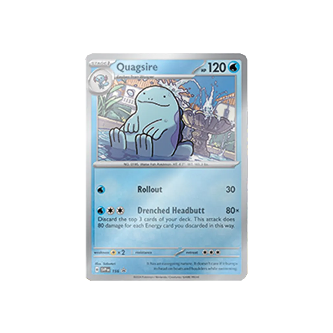 Scarlet & Violet: Surging Sparks - 3 Booster Blister [Quagsire] - Collect Roll