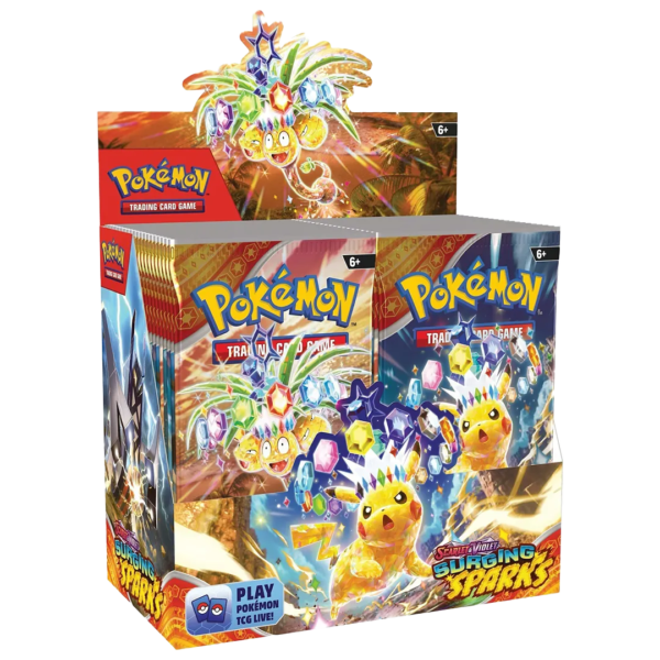 Scarlet & Violet: Surging Sparks - Booster Box Display - Collect Roll