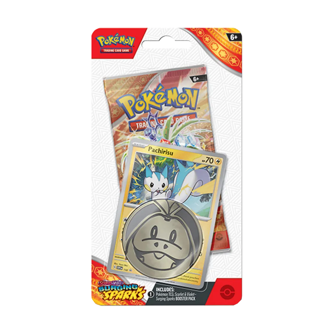 Scarlet & Violet: Surging Sparks - Checklane Blister [Pachirisu] - Collect Roll