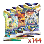Sword & Shield: Brilliant Stars - Sleeved Booster Case (144 Boosters) - Collect Roll