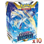Sword & Shield: Silver Tempest - Build & Build Battle Box Display (10 Boxes) - Collect Roll