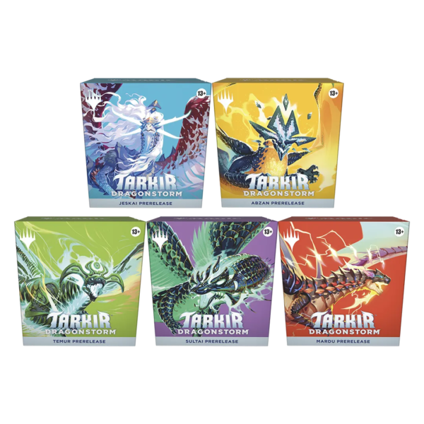 Magic: The Gathering - Tarkir: Dragonstorm Prerelease Pack [Set of 5] - Collect Roll