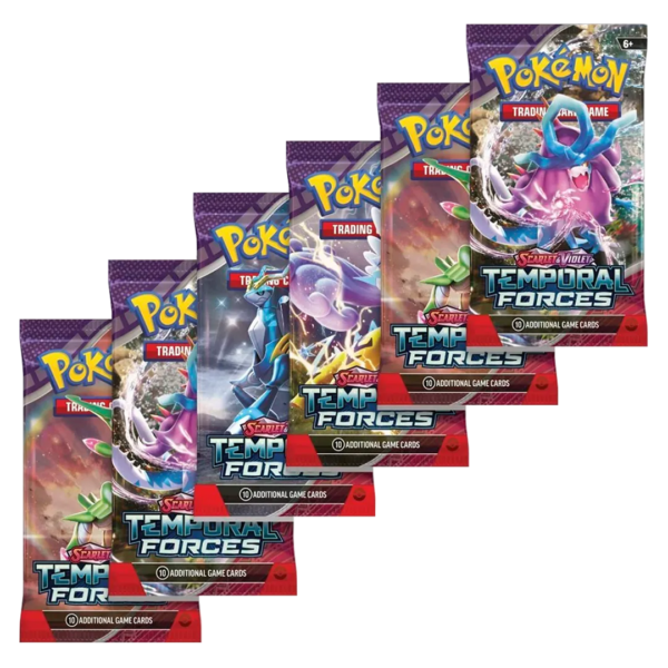 Scarlet & Violet: Temporal Forces - Booster Bundle - Collect Roll