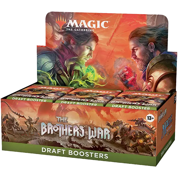 The Brothers' War Draft Booster Box Display - Collect Roll