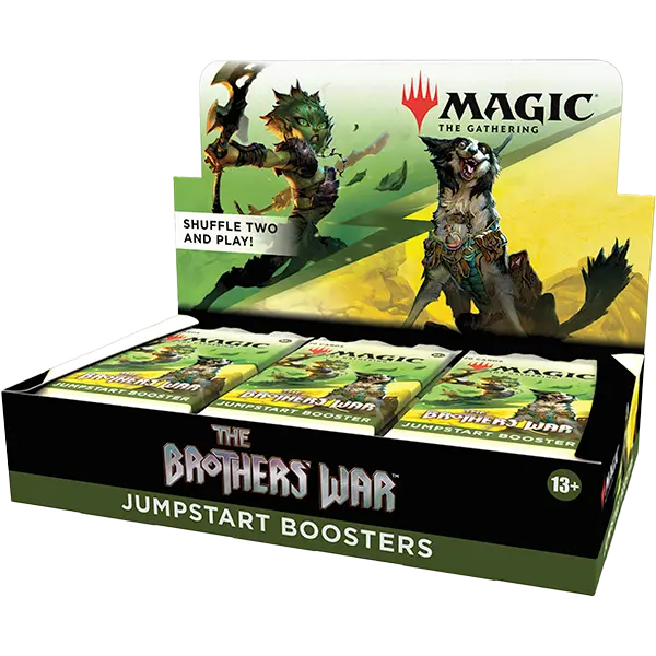 The Brothers' War Jumpstart Booster Box Display - Collect Roll