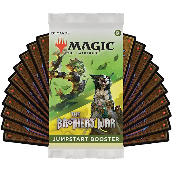 The Brothers' War Jumpstart Booster Box Display - Collect Roll