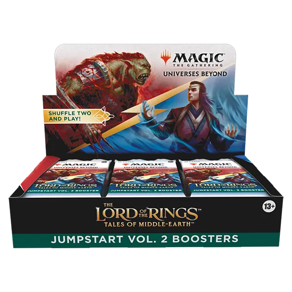 The Lord of the Rings Tales of Middle-earth Jumpstart Vol. 2 Booster Display - Collect Roll