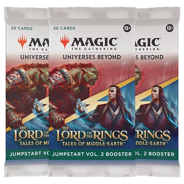 The Lord of the Rings Tales of Middle-earth Jumpstart Vol. 2 Booster Display - Collect Roll