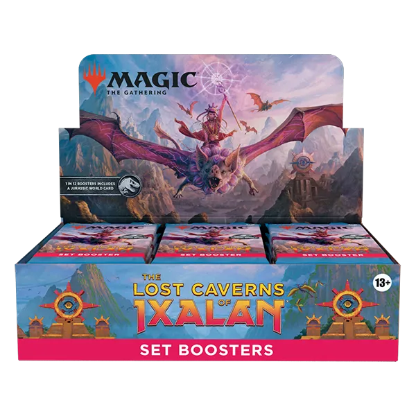 The Lost Caverns of Ixalan Set Booster Display - Collect Roll