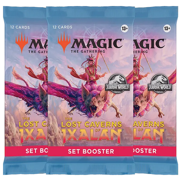 The Lost Caverns of Ixalan Set Booster Display - Collect Roll