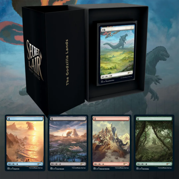 Secret Lair Drop - The Godzilla Lands [Traditional Foil Edition] - Collect Roll