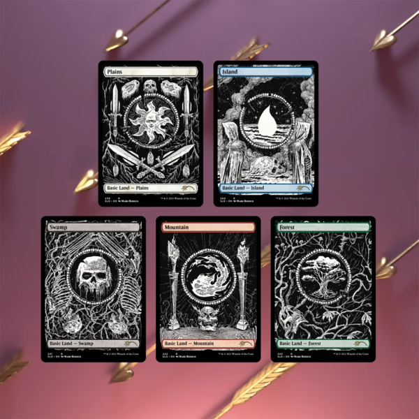 Secret Lair Drop - The Unfathomable Crushing Brutality of Basic Lands - Collect Roll