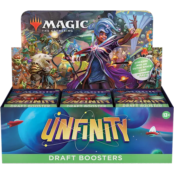 Unfinity Draft Booster Box Display - Collect Roll