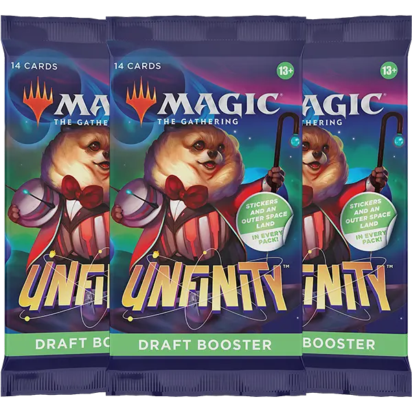 Unfinity Draft Booster Box Display - Collect Roll