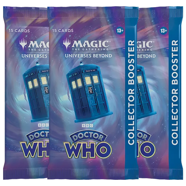 Universes Beyond: Doctor Who Collector Booster Display - Collect Roll