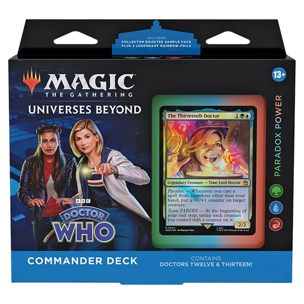Universes Beyond: Doctor Who Commander Decks (Set of 4) - Collect Roll