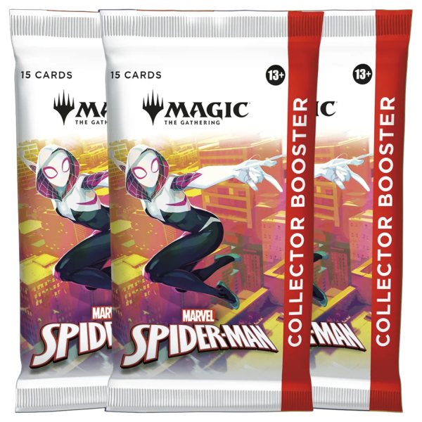 Magic: The Gathering Universes Beyond: Spider-Man Collector Booster Box - Collect Roll