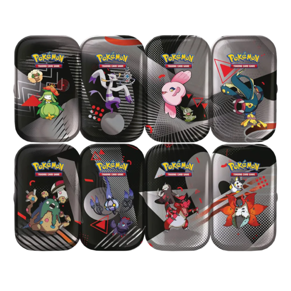 Unova Mini Tin Display [Set of 8] - Collect Roll