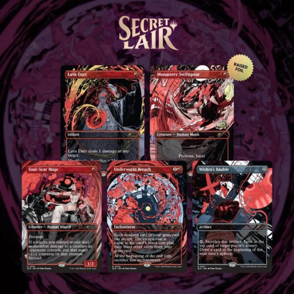 Secret Lair Drop - vroooOOOOOMMMMMM! [Raised Foil Edition] - Collect Roll