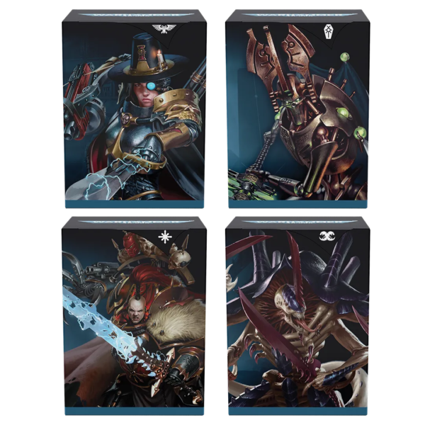Universes Beyond: Warhammer 40,000 Commander Decks [Set of 4] - Collect Roll